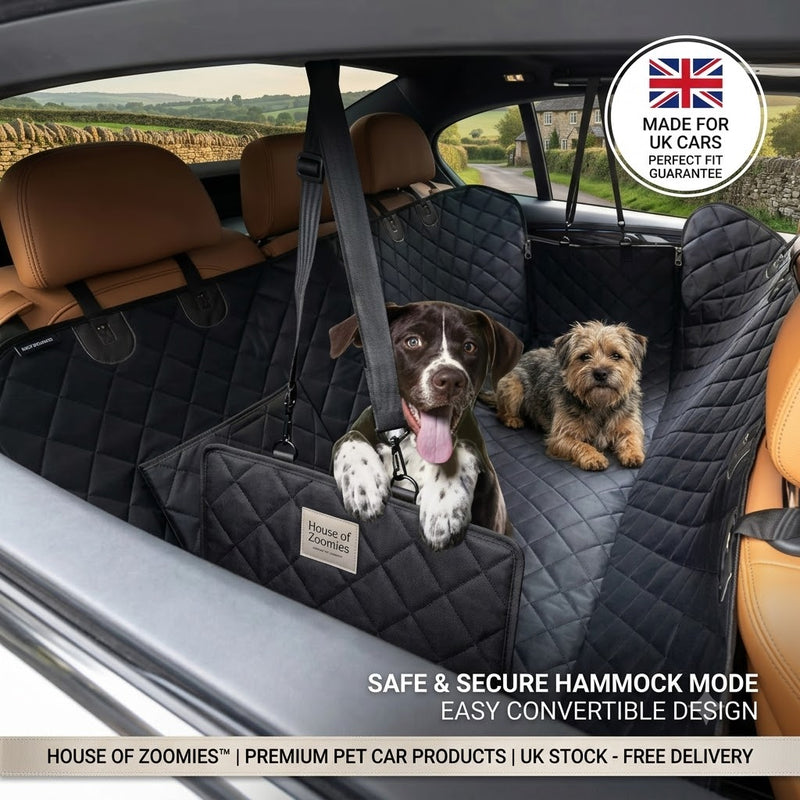 Premium Waterproof Pet Travel Hammock Seat