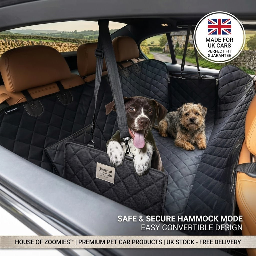 Premium Waterproof Pet Travel Hammock Seat