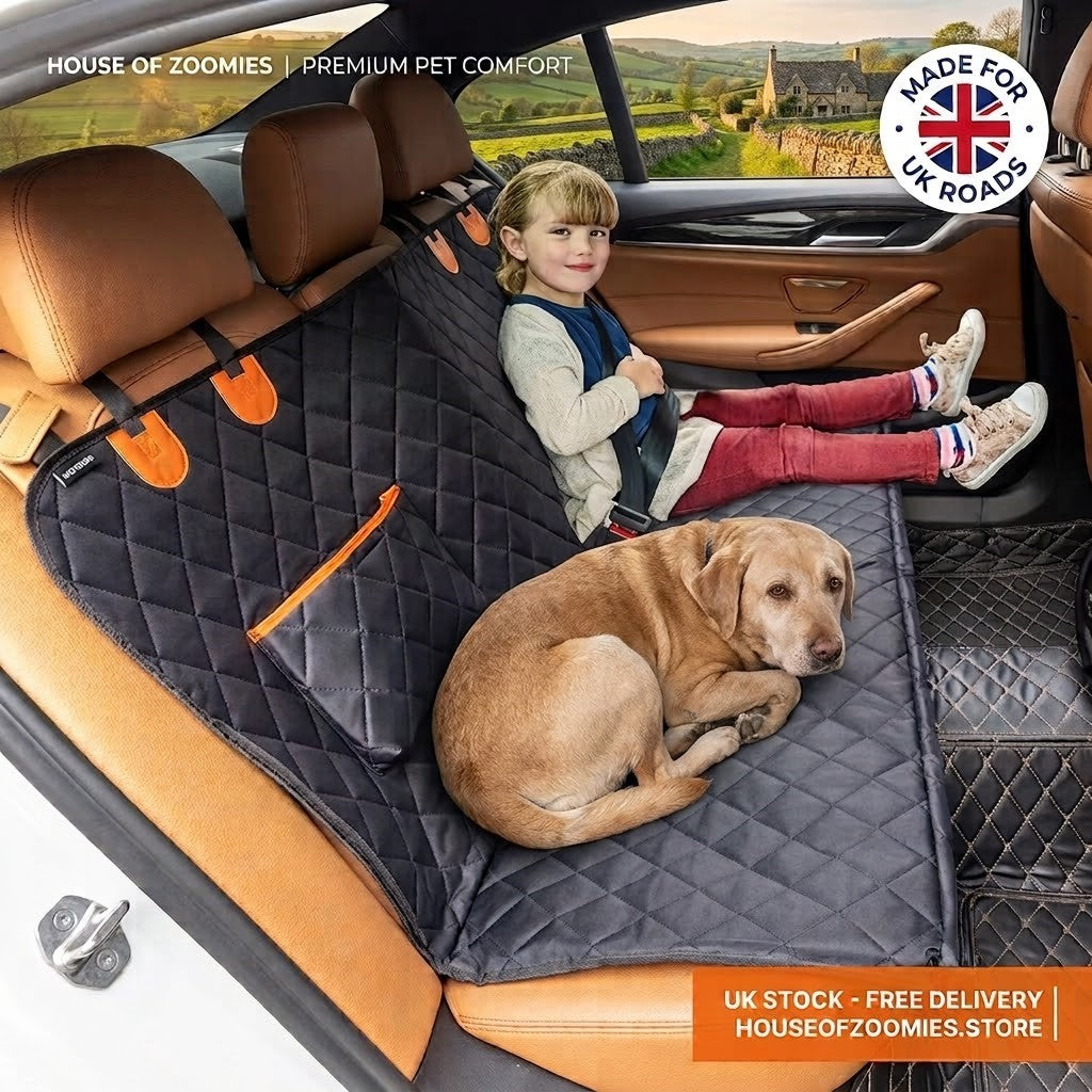 Premium Waterproof Pet Travel Hammock Seat