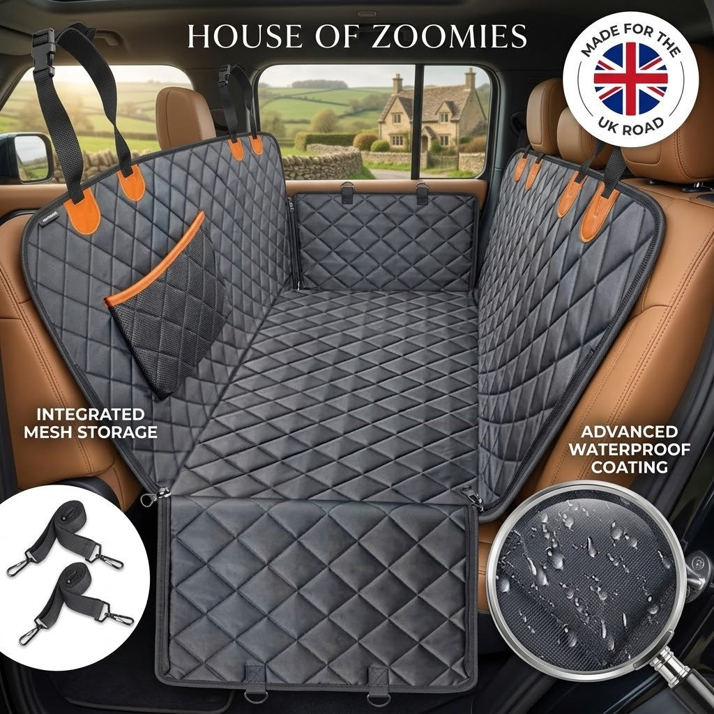 Premium Waterproof Pet Travel Hammock Seat