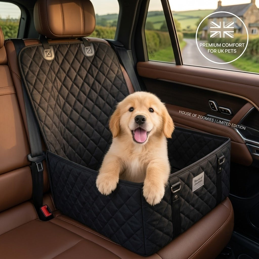 Premium Waterproof Pet Travel Booster Seat