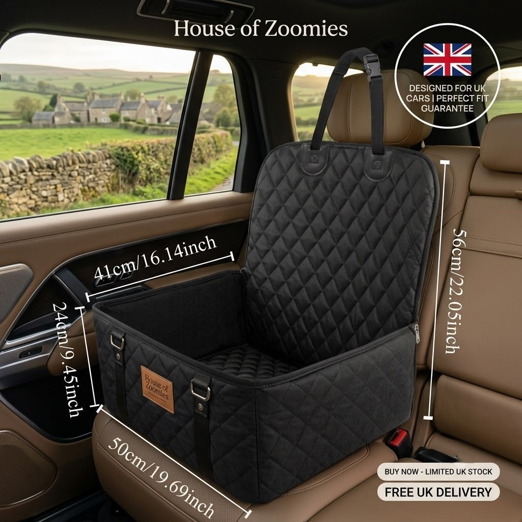 Premium Waterproof Pet Travel Booster Seat